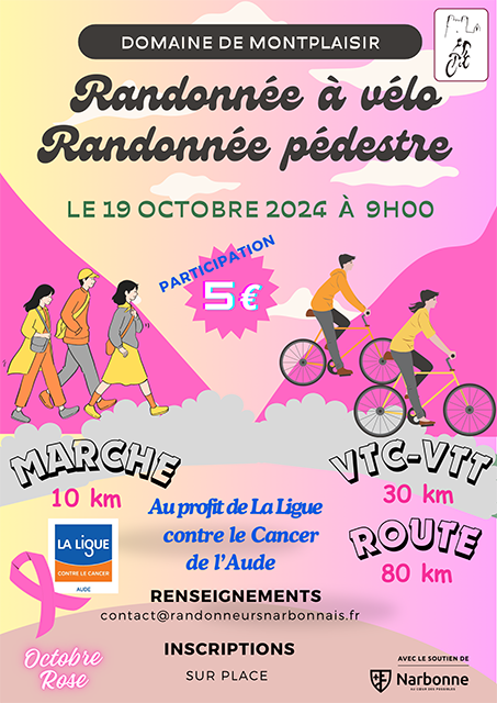 Affichette OCTOBRE ROSE 26 sept 2024 petite